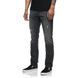 Джинси Free World Messenger Black Thunder Wash Skinny Jeans 0000821 фото 1