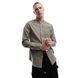 Сорочка Asos Design slim fit oxford shirt with grandad collar washed khaki