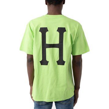 Футболка HUF Essentials Classic H T-Shirt Lime