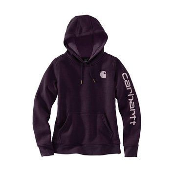 Худі Carhartt Clarksburg Graphic Sleeve Hoodie Nocturnal Haze Heather