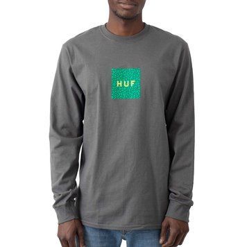 Лонгслів HUF Quake Logo LS Shirt Charcoal