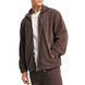 Флісова кофта ADPT oversized zip through fleece chocolate