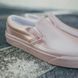 Кеди сліпони Vans Classic Slip-On Metallic Sidewall Rose Gold