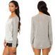 Лонгслів Romeo and Juliet Scoop Neck Lace Trim Top Grey 0001464 фото 2