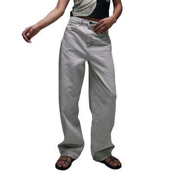 Джинси Topshop high rise Baggy jeans aged off white