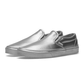 Кеди сліпони Vans Slip-On Metallic Sidewall Silver