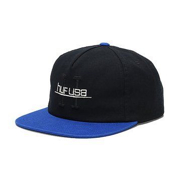 Кепка HUF Competition Black Snapback Hat 0002414 фото