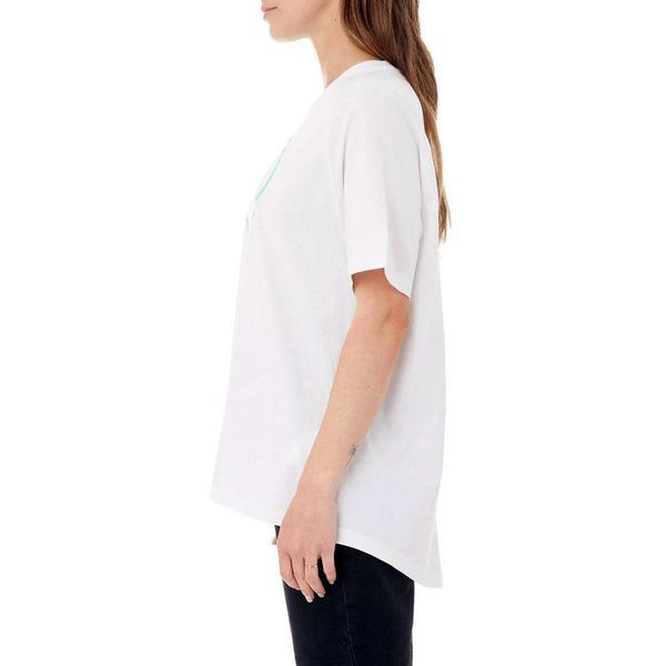 Футболка Kappa Authentic Pop Emasar Top White Green Spring