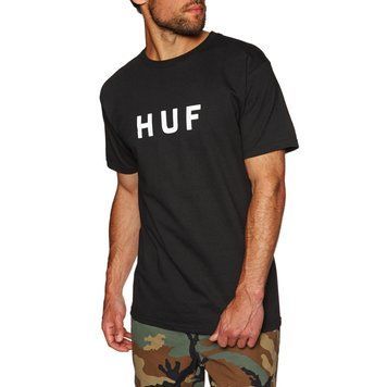 Футболка HUF Essentials OG Logo T-Shirt Black