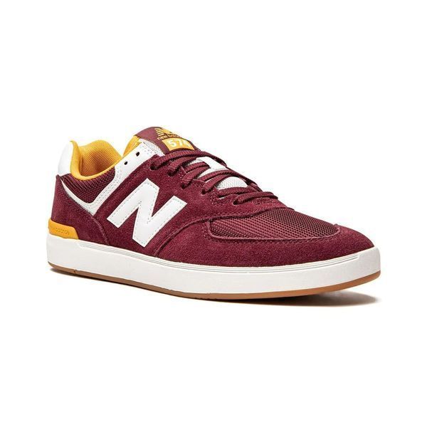 Кеди New Balance All Coasts 574 Burgundy White