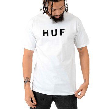 Футболка HUF Essentials OG Logo T-Shirt White