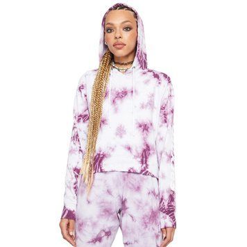Худі Dickies Tie Dye Crop Hoodie