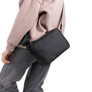 Сумка Harvest Crossbody Bag Екошкіра Чорна