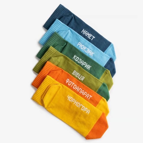 Шкарпетки Dodo Socks Короткий набір Мандри