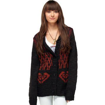 Кардиган Roxy Cloud Dreams Sweater Open Ocean Pattern
