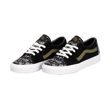 Кеди Vans Sk8-Low Paisley Suede Black