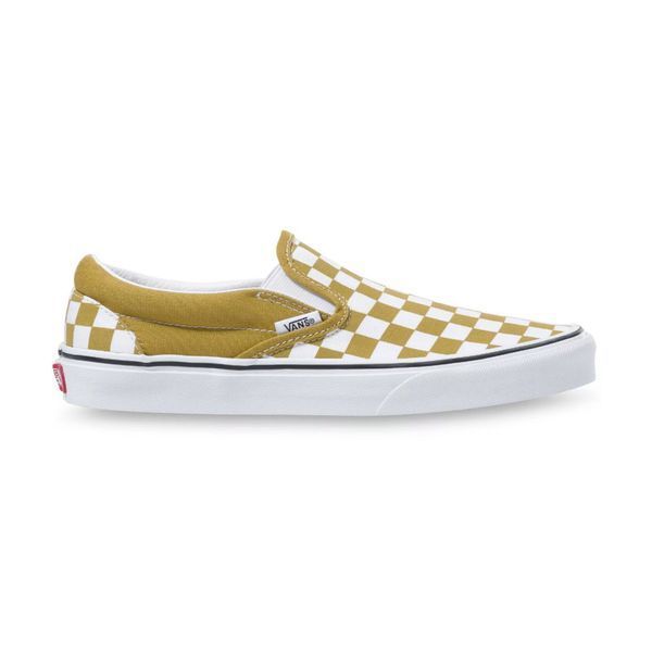 Кеди сліпони Vans Slip-On Checkerboard Classic Olive Oil