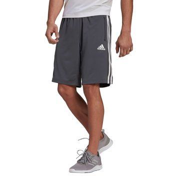 Шорти Adidas Designed 2 Move 3-Stripes Shorts Grey Six White