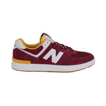 Кеди New Balance All Coasts 574 Burgundy White