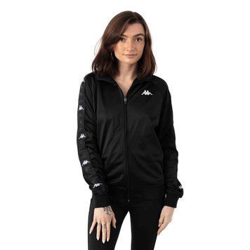 Куртка Kappa 222 Banda Blaston Track Jacket Black White