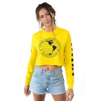 Лонгслів Vans x National Geographic Nat Geo LS Tee Yellow