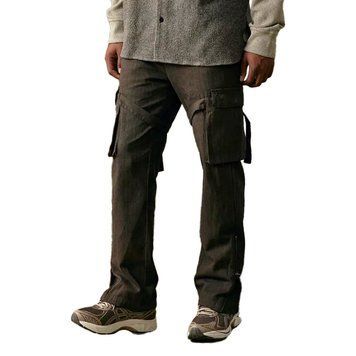 Штани Standard Cloth Herringbone Twill Flared Cargo Pant Chocolate