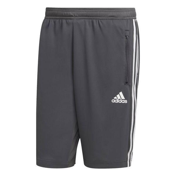Шорти Adidas Designed 2 Move 3-Stripes Shorts Grey Six White
