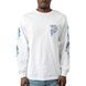 Лонгслів Primitive Dirty P Chrome Flames LS Shirt White