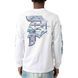 Лонгслів Primitive Dirty P Chrome Flames LS Shirt White
