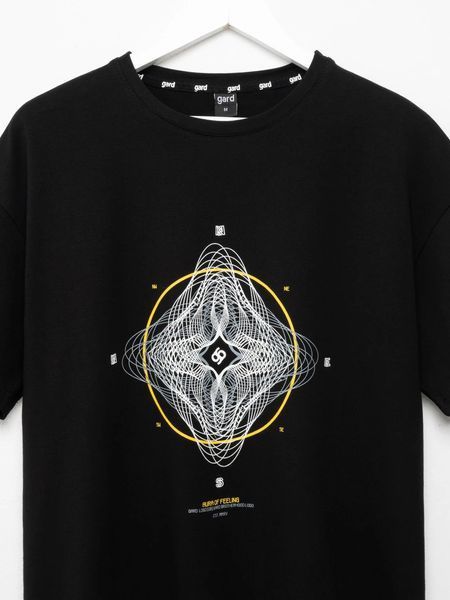 Футболка Gard Oversize Aura Of Feeling [gb] Чорний