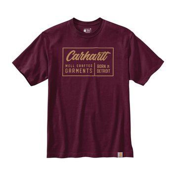 Футболка Carhartt Relaxed Fit HW Short Sleeve Craft Graphic T-Shirt Port
