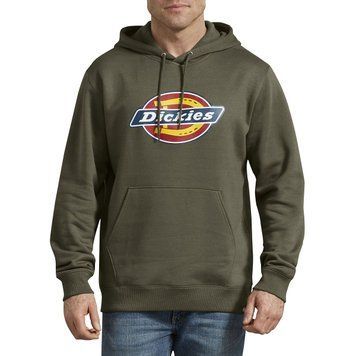 Худі Dickies Relaxed Fit Logo Fleece Pullover Hoodie Military Green