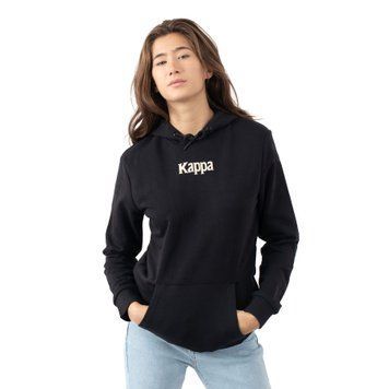 Худі Kappa Authentic Ambenja Pullover Hoodie Black Smoke Orange