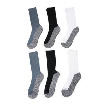 Шкарпетки (набір) Carhartt Synthetic Blend Midweight Crew Socks 6 Pack Multi