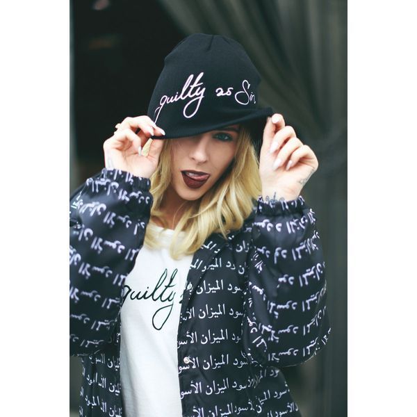 Шапка Black Scale Guilty As Sin Beanie Black