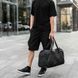 Дорожня сумка Harvest Barel Bag Екошкіра Чорна