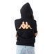 Худі Kappa Authentic Ambenja Pullover Hoodie Black Smoke Orange