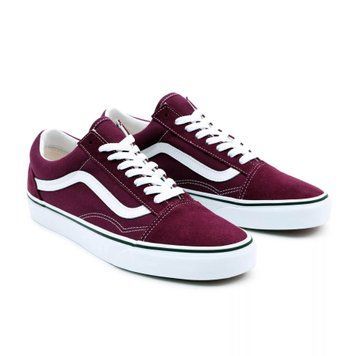 Кеди Vans Old Skool Grape Wine True White