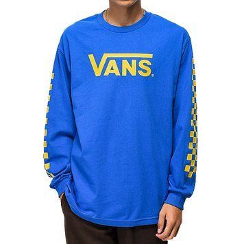 Лонгслів Vans Classic Checks LS Shirt Royal