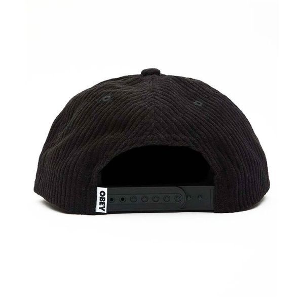 Кепка OBEY Cord Snap-Back Hat Black