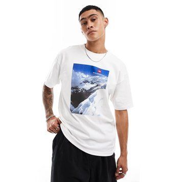 Футболка The North Face Box NSE Tee Shady Blue TNF Black NF0A812HMPF