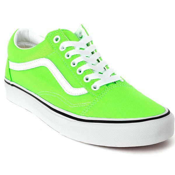 Кеди Vans Neon Old Skool Green Gecko